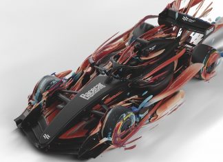 F1 aeromap study conducted by VFluid Advanced Technologies