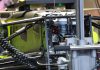 Audi R26 in the garage on Friday of the 2026 F1 Australian Grand Prix